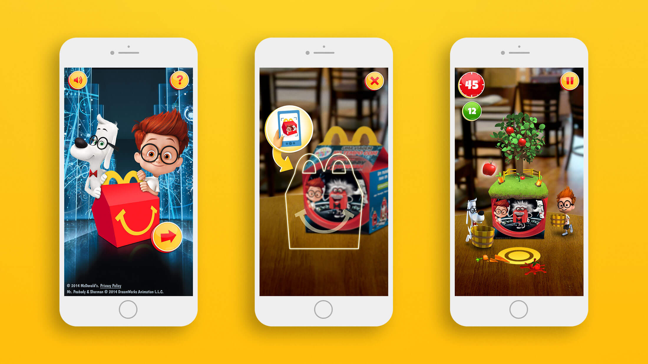 McDonald s Happy Meal AR App