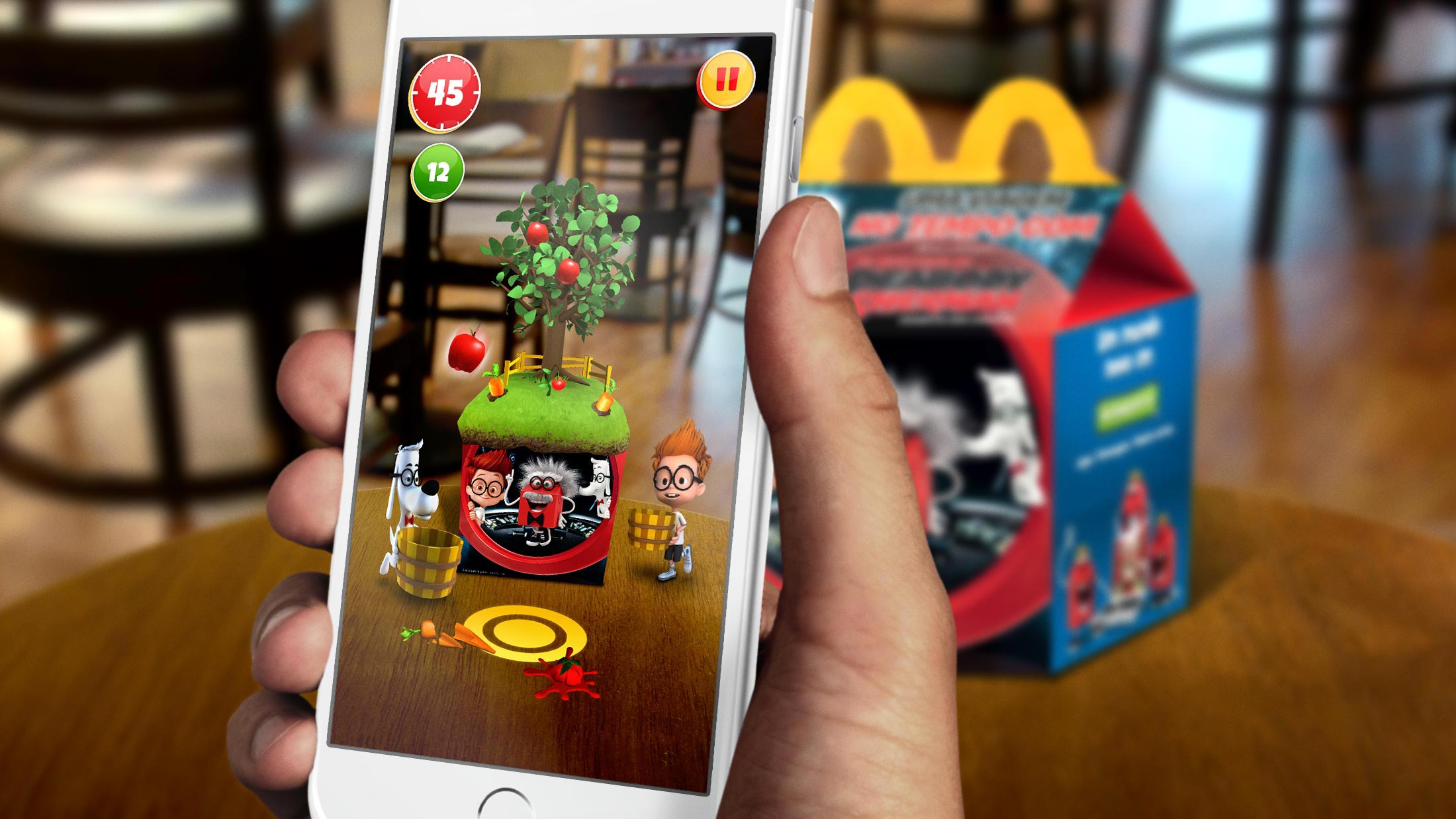 McDonald s Happy Meal AR App