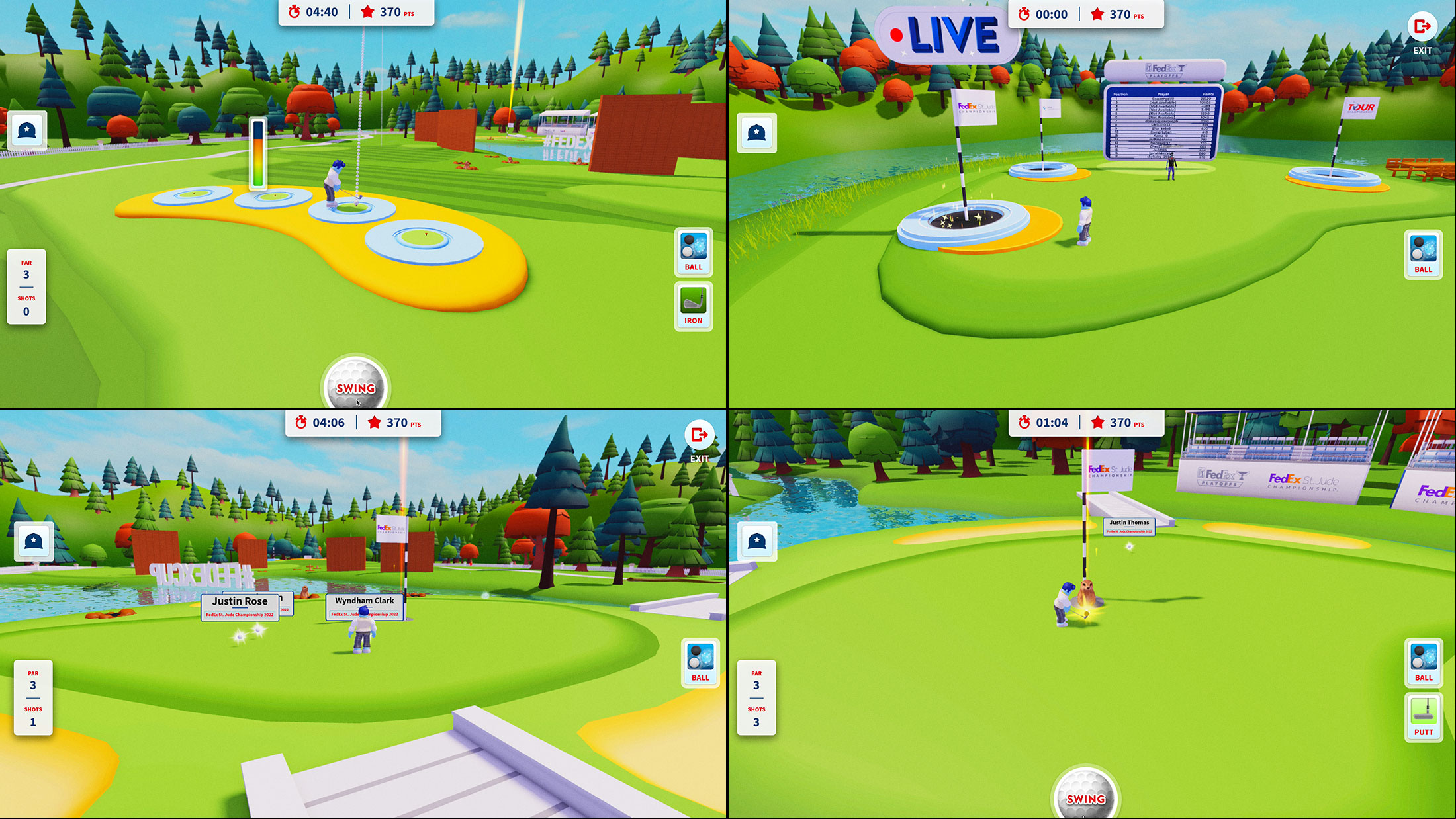 How Trigger XR Integrated Live Data Into PGA TOUR Scramble on Roblox